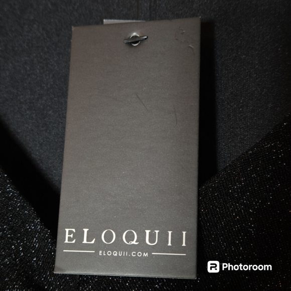 Eloquii Black Cut Out Maxi Length Dress Size 20 NWT - Picture 5 of 7